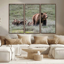 Wildlife Photography of 399 Grizzly Bear Cubs | Queen of the by MyGreatCanvas | Canvas Wall Art Prints | Photo Prints & Wall Decor