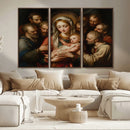 Religious Canvas Wall Art Print - Madonna and Child with by MyGreatCanvas | Canvas Wall Art Prints | Photo Prints & Wall Decor