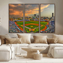Chicago Wrigley Field Wall Art Canvas Print – Iconic
