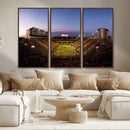 Iowa Hawkeyes Kinnick Stadium Wall Art Canvas Print, Framed