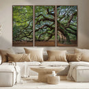 Historic Tree Wall Art – Framed Mossy Branch Canvas Artwork, by MyGreatCanvas | Canvas Wall Art Prints | Photo Prints & Wall Decor