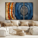 Abstract Tree Rings Wall Art Canvas Print – Modern Wood by MyGreatCanvas | Canvas Wall Art Prints | Photo Prints & Wall Decor