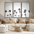 Minimalist Palms Wall Art Canvas Print – Framed Minimalist by MyGreatCanvas | Canvas Wall Art Prints | Photo Prints & Wall Decor