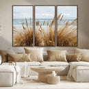 Beach Grass Wall Art – Framed Coastal Dunes Canvas Artwork, by MyGreatCanvas | Canvas Wall Art Prints | Photo Prints & Wall Decor