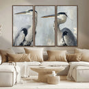 Bird Canvas Decor Wall Art Canvas Print – Framed Coastal