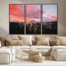 Half Dome Wall Art Canvas Print – Framed Yosemite National
