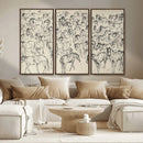 Wild Horse Stampede Wall Art Canvas Print – Monochrome by MyGreatCanvas | Canvas Wall Art Prints | Photo Prints & Wall Decor