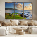 Pebble Beach Golf Links Wall Art Canvas Print – Iconic by MyGreatCanvas | Canvas Wall Art Prints | Photo Prints & Wall Decor