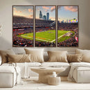 Chicago Bears Soldiers Field Wall Art Canvas Print – Framed