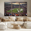 Chicago Bears Soldiers Field Wall Art Canvas Print – Framed by MyGreatCanvas | Canvas Wall Art Prints | Photo Prints & Wall Decor