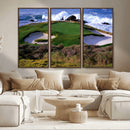 California Pebble Beach Golf Links Wall Art Canvas Print – by MyGreatCanvas | Canvas Wall Art Prints | Photo Prints & Wall Decor