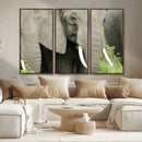 Wild Elephant Wall Art Canvas Print by MyGreatCanvas | Canvas Wall Art Prints | Photo Prints & Wall Decor
