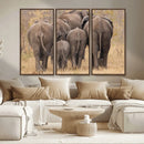 Wild Elephant Wall Art Canvas Print by MyGreatCanvas | Canvas Wall Art Prints | Photo Prints & Wall Decor