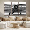 Wall Art Old War Plane Canvas Print by MyGreatCanvas | Canvas Wall Art Prints | Photo Prints & Wall Decor