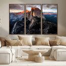 Half Dome Yosemite Wall Art – Majestic Mountain Landscape by MyGreatCanvas | Canvas Wall Art Prints | Photo Prints & Wall Decor
