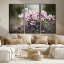 Pink Wild Flower Canvas Print by MyGreatCanvas | Canvas Wall Art Prints | Photo Prints & Wall Decor
