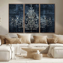 Dark Chandelier Wall Art Canvas Print by MyGreatCanvas | Canvas Wall Art Prints | Photo Prints & Wall Decor