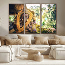 Hinduism Statue Wall Art Canvas Print
