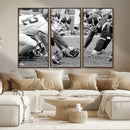 American Football Player Wall Art Canvas Print by MyGreatCanvas | Canvas Wall Art Prints | Photo Prints & Wall Decor