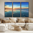 Blue Sky and Beach Wall Art Canvas Print by MyGreatCanvas | Canvas Wall Art Prints | Photo Prints & Wall Decor
