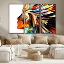 Profile Colors Canvas Print by MyGreatCanvas | Canvas Wall Art Prints | Photo Prints & Wall Decor