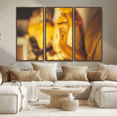 Gold Buddha Statue Hands Wall Art Canvas Print by MyGreatCanvas | Canvas Wall Art Prints | Photo Prints & Wall Decor