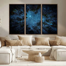 Forest and Stars Wall Art Canvas Print by MyGreatCanvas | Canvas Wall Art Prints | Photo Prints & Wall Decor
