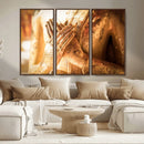 Buddha Statue Hands Wall Art Canvas Print by MyGreatCanvas | Canvas Wall Art Prints | Photo Prints & Wall Decor