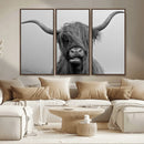 Texas Cow Wall Art Canvas, Texas Longhorn Cattle Canvas by MyGreatCanvas | Canvas Wall Art Prints | Photo Prints & Wall Decor