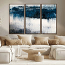 Abstract Blue and White Canvas Art | Large Wall Art for by MyGreatCanvas | Canvas Wall Art Prints | Photo Prints & Wall Decor