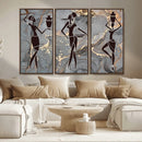 Abstract African Womens Art Canvas Print by MyGreatCanvas | Canvas Wall Art Prints | Photo Prints & Wall Decor