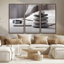 Burning Incense and Zen Stones Buddhism Wall Art, Zen Stones by MyGreatCanvas | Canvas Wall Art Prints | Photo Prints & Wall Decor