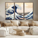 Hokusai: The Breaking Wave off Kanagawa Canvas Print by MyGreatCanvas | Canvas Wall Art Prints | Photo Prints & Wall Decor