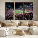 Mississippi State Bulldogs Stadium Wall Art Canvas Print –