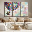 Up Pixar Poster, Look Up Pixar Wall Art, Up Pixar Canvas,