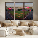 Los Angeles Angels Baseball Canvas Print - Anaheim Angel