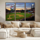 Citizens Bank Park Philadelphia Phillies Wall Art Canvas |