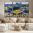 Los Angeles Dodgers Dodger Stadium Wall Art Canvas Print -
