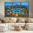 Los Angeles Dodgers Wall Art Canvas, Dodger Stadium Wall Art