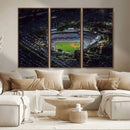 Los Angeles Dodgers Dodger Stadium Wall Art Canvas Print -