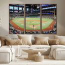 Texas Rangers Baseball Team Print - Arlington Globe Life