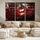 Houston Rockets Basketball Team Print Canvas- Houston Toyota