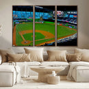 Miami Marlins Baseball Team Print - Miami LoanDepot Park
