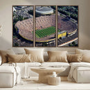 Michigan Wolverines Football Team Print - Ann Arbor Michigan