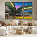 Milwaukee Brewers Baseball Team Print Canvas- American