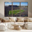 Notre Dame Fighting Irish Football Team Print - Notre Dame by MyGreatCanvas | Canvas Wall Art Prints | Photo Prints & Wall Decor