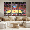 Miami Heat Basketball Team Print Wall Art- Kaseya Center by MyGreatCanvas | Canvas Wall Art Prints | Photo Prints & Wall Decor