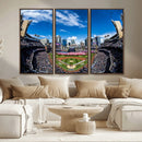 San Diego Padres Baseball Team Print - Petco Park Stadium by MyGreatCanvas | Canvas Wall Art Prints | Photo Prints & Wall Decor