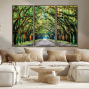 Serene Tree Tunnel Wall Art Canvas Print – Pathway Under by MyGreatCanvas | Canvas Wall Art Prints | Photo Prints & Wall Decor