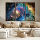 Spiral Galaxy Wall Art Canvas Print